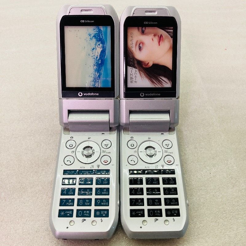2台セット】モックアップ ボーダフォン シャープ V602SH 展示品