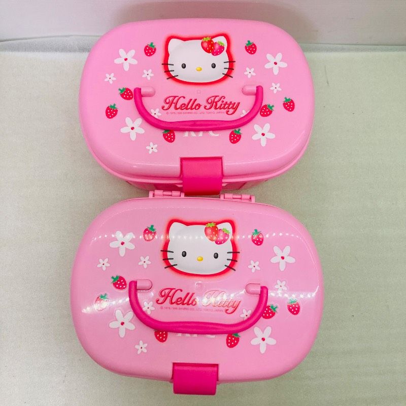 未使用品】【2点セット】ハローキティ かご バスケット ケース 入れ物