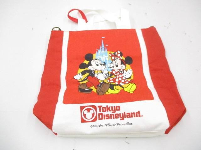 品 ディズニー ミッキーマウス ミニーマウス メモリーゴーラウンド 40周年 復刻トートバック