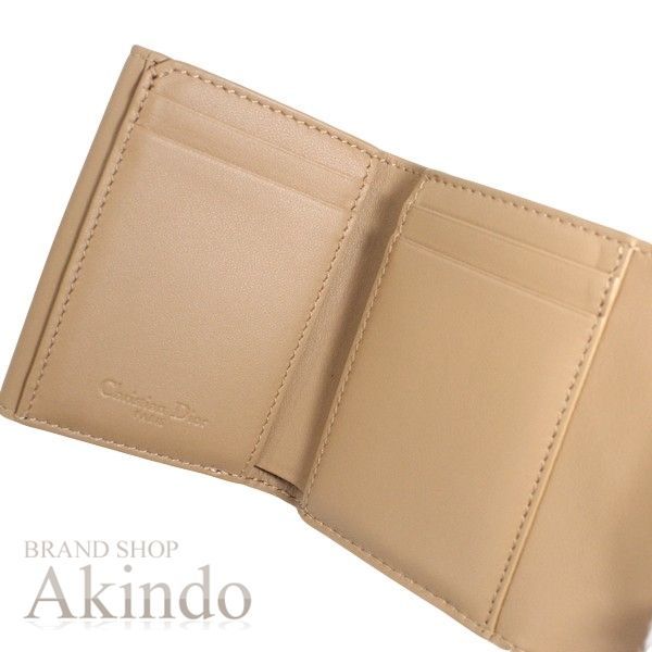 新品同様】ディオール レディース 三つ折り財布 レディディオール