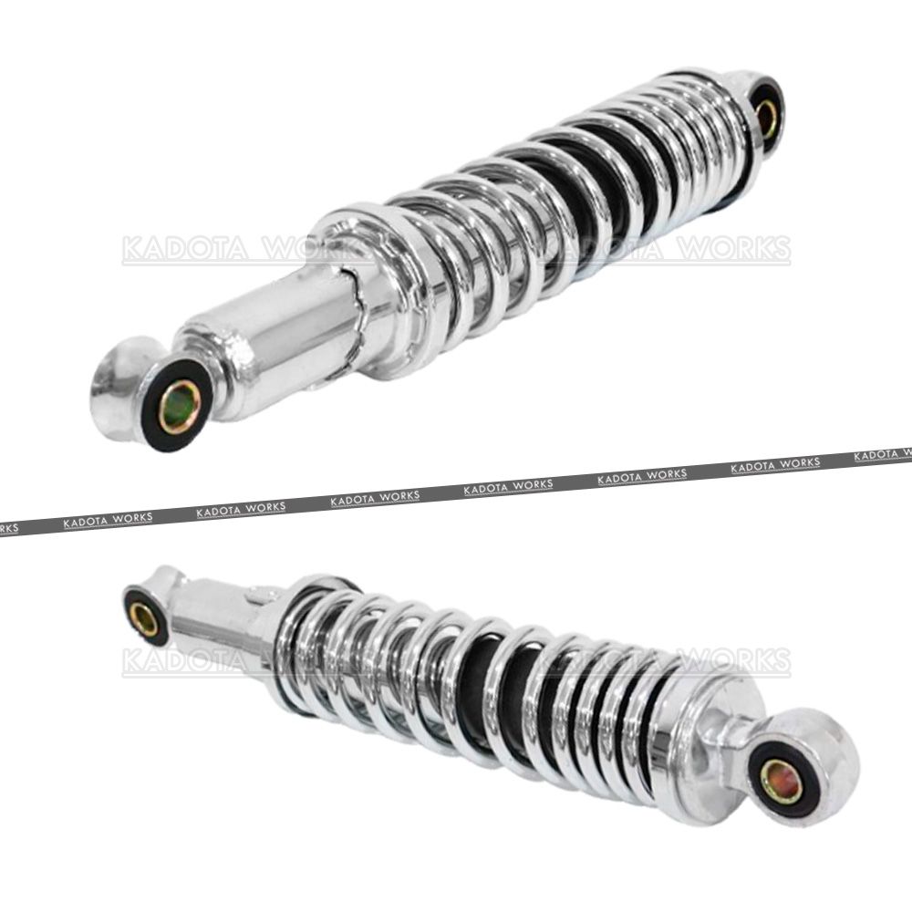 メッキ リア サスペンション 280mm 左右セット マグナ250 V-TWIN