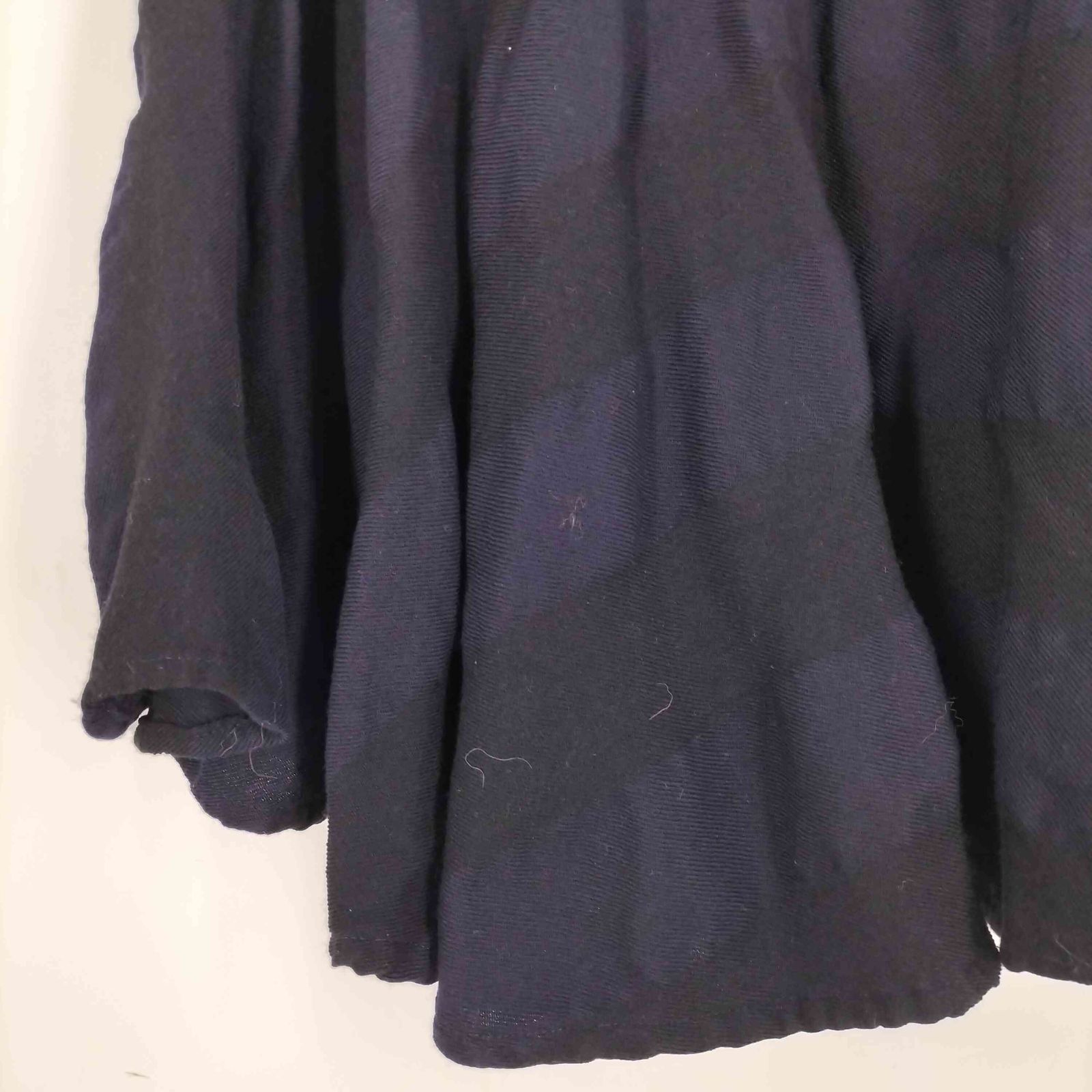 ワイズレッドレーベル Ys Red Label 総柄 バックプリーツ ウール