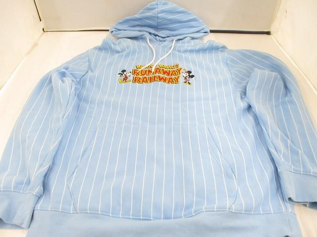 品 ディズニー ミッキーマウス ミッキーとミニーのランナウェイ レイルウェイ パーカスウェット 3 L