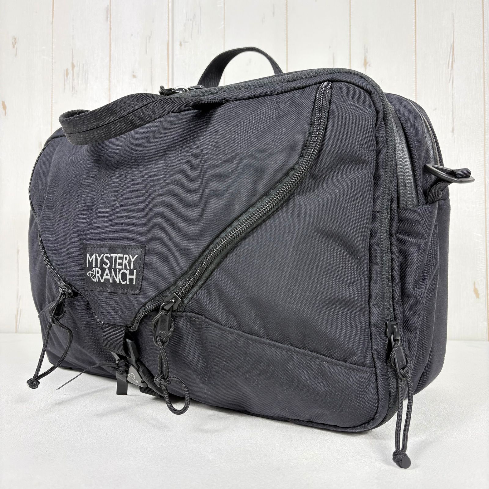 OneSize ブラック系 Mystery Ranch ミステリーランチ スリーウェイ 3 way ショルダーバッグ ブリーフケース ナイロン バッグ ストレージ ビジネスバッグ z ストレ