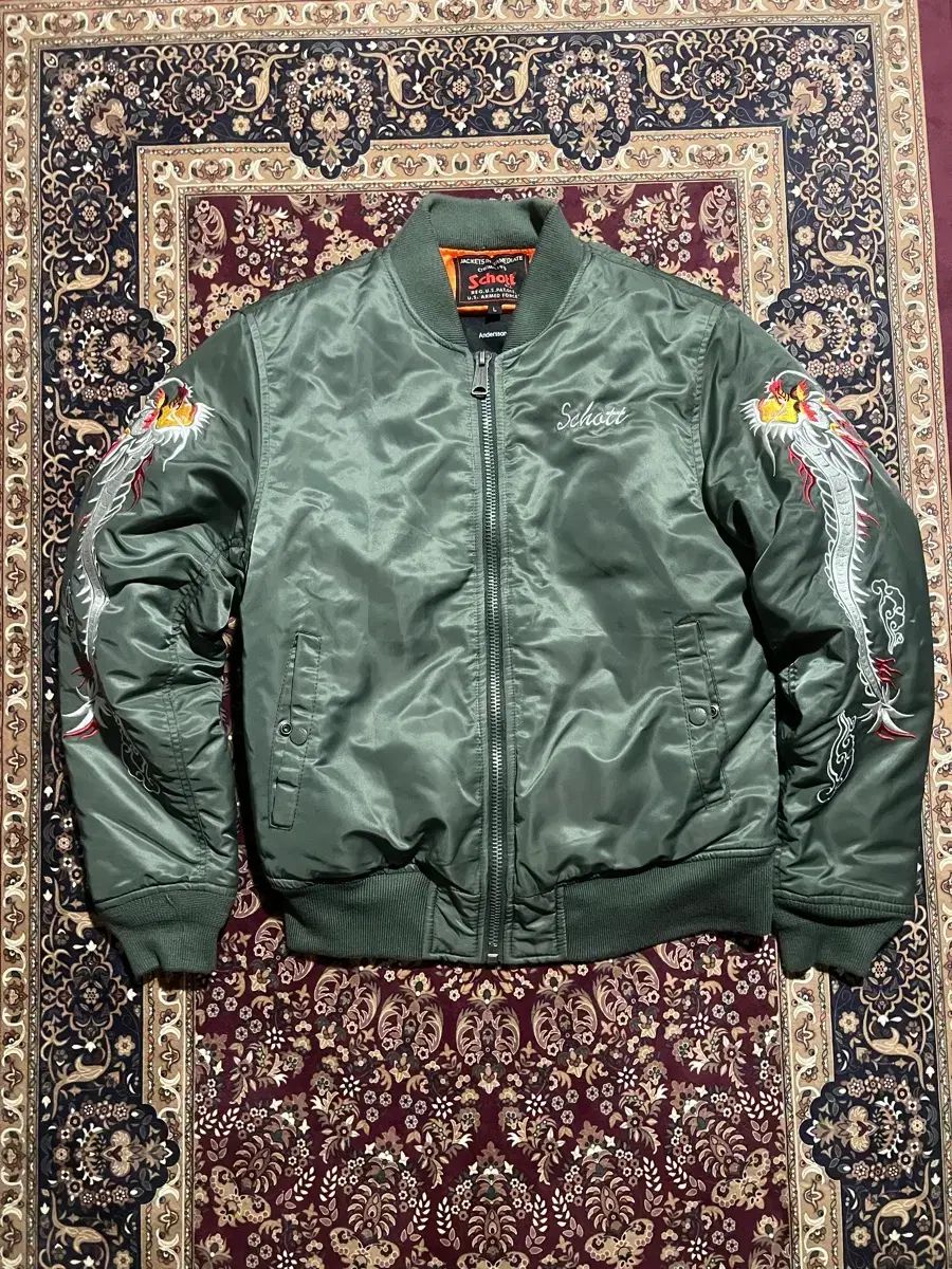 Schott x Andersson Bell MA 1 105周年 コラボ