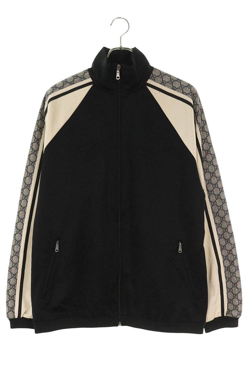 グッチ 545601 XJACZ GGラインテクニカルジャージーブルゾン メンズ S