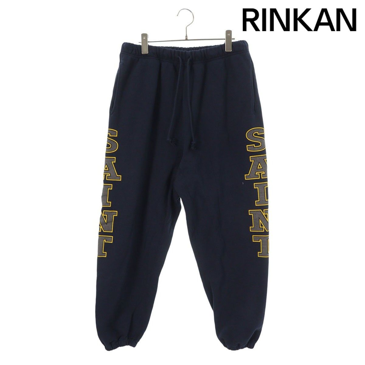 セントマイケル 25 AW SM-HR 1-0000-062 SAINTプリントスウェットロングパンツ メンズ L