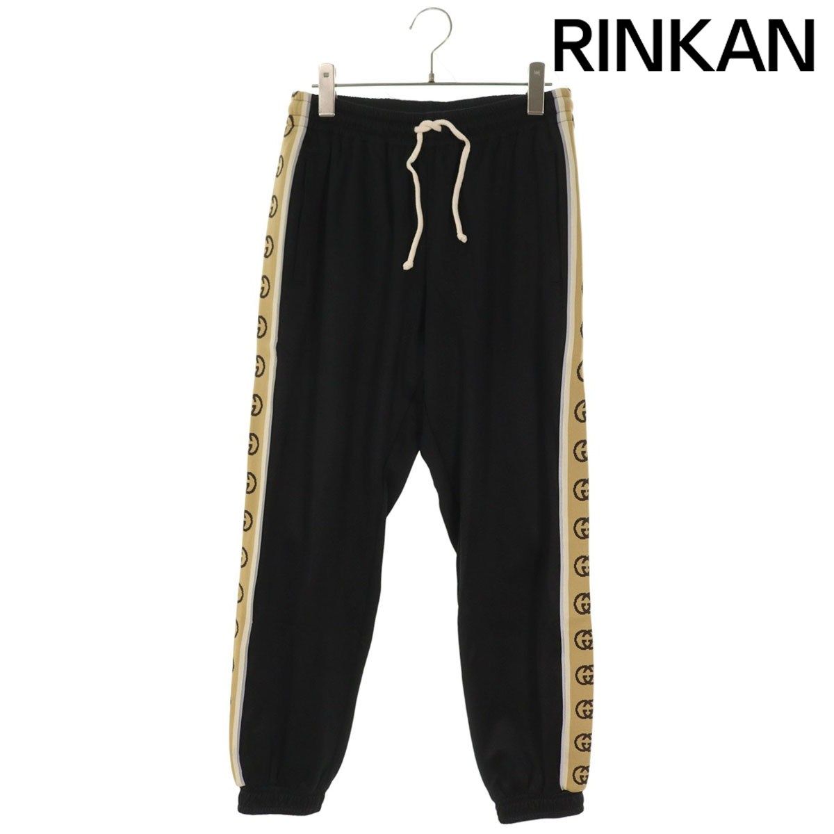 グッチ 598858 XJBZ 8 インターロッキングGラインジャージーロングパンツ メンズ XS