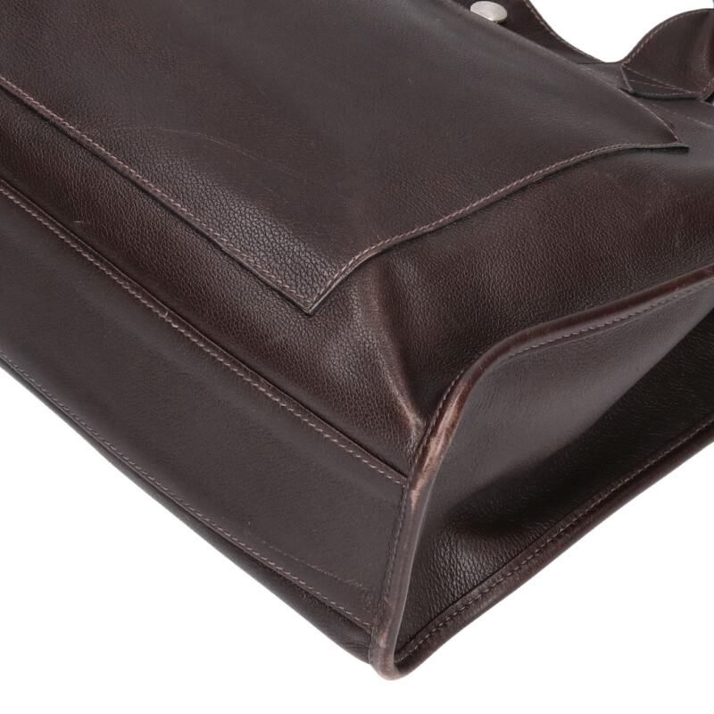 エルメス サックベルラン □K刻印 エヴァーグレイントートバッグ