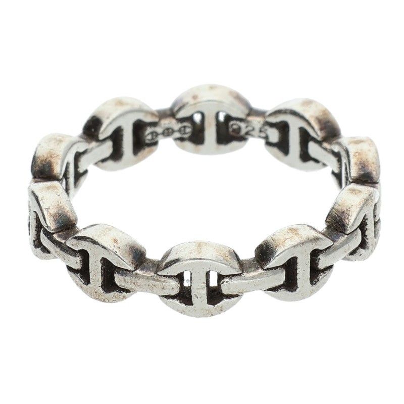 ホーセンブース DAME TRI LINK マイクロシルバーリング メンズ 9号