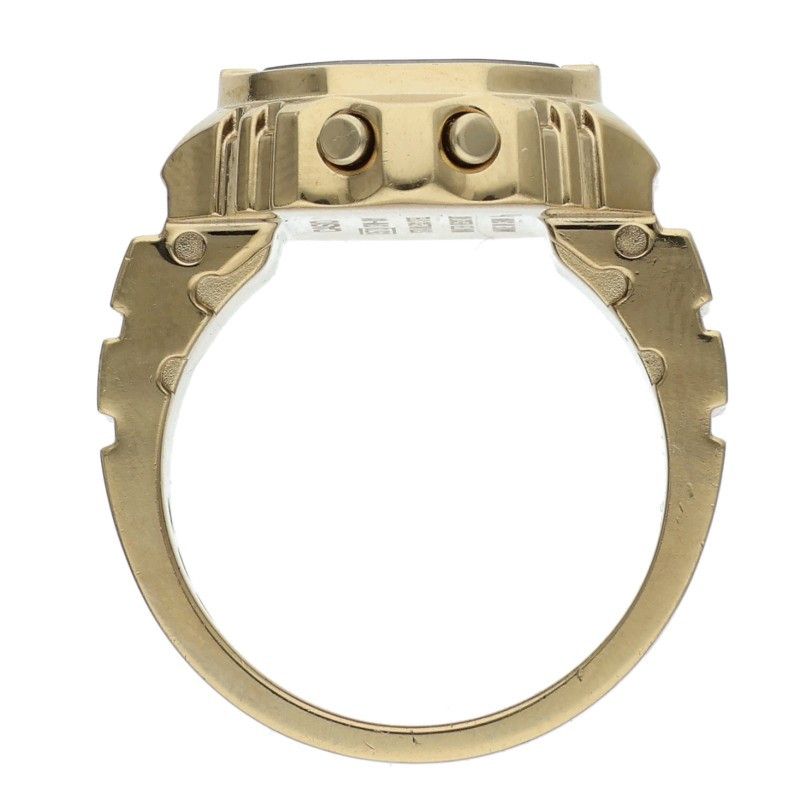  カシオ CRW 001 G 9 JR ステンレススチール デジタル腕時計モチーフリングウォッチ メンズ 21号 その他 時計