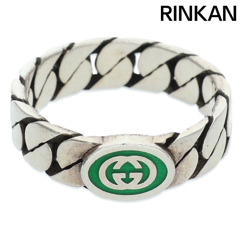 グッチ インターロッキングGリング メンズ 20号