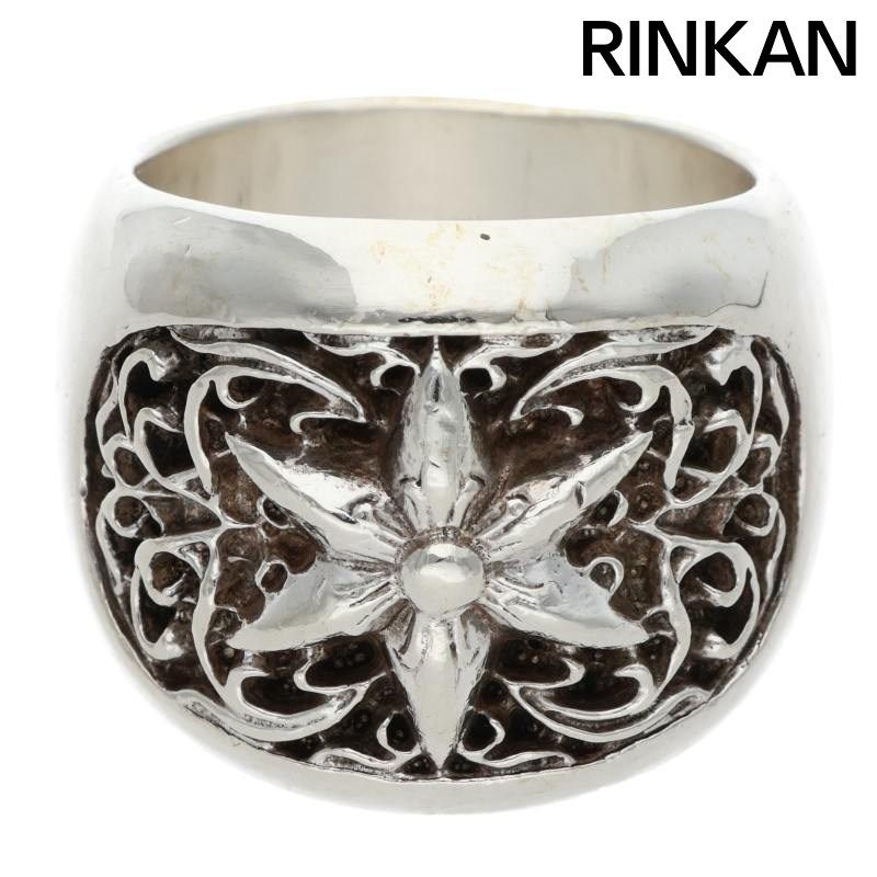 クロムハーツ CLSSC OVAL STAR クラシックオーバルスター シルバーリング メンズ 23号