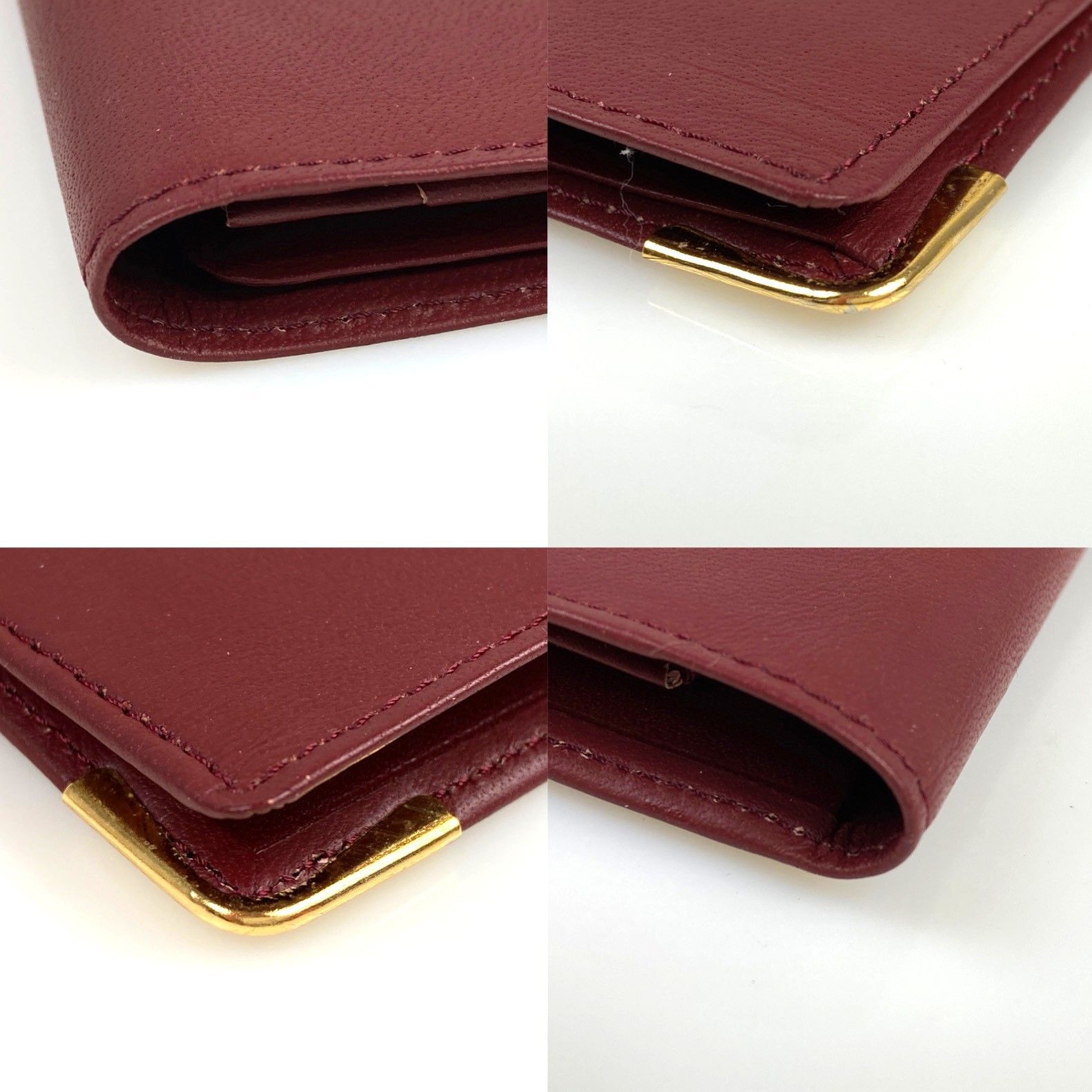 カルティエ Cartier 札・カード収納 二つ折り長財布 マストライン