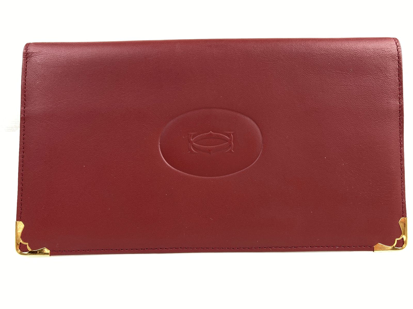 未使用保管品✨Cartier カルティエ 長財布 マストライン フラップ レザー カルティエ Cartier 札・カード収納 二つ折り長財布 マストライン