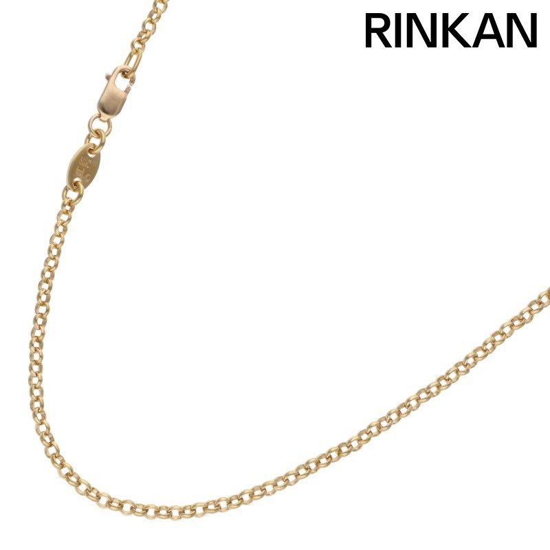 クロムハーツ 22K NECKCHAIN R24/ロールチェーン24inch ゴールド