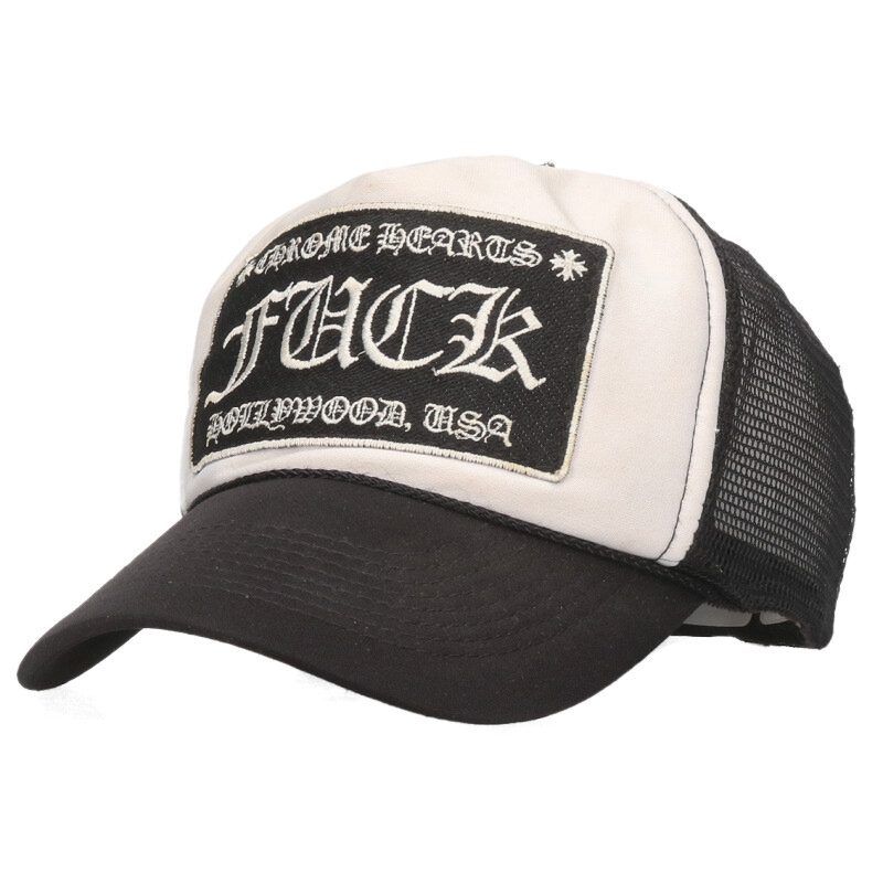 クロムハーツ TRUCKER CAP トラッカーキャップ CHパッチクロスボール付メッシュ帽子 メンズ 4