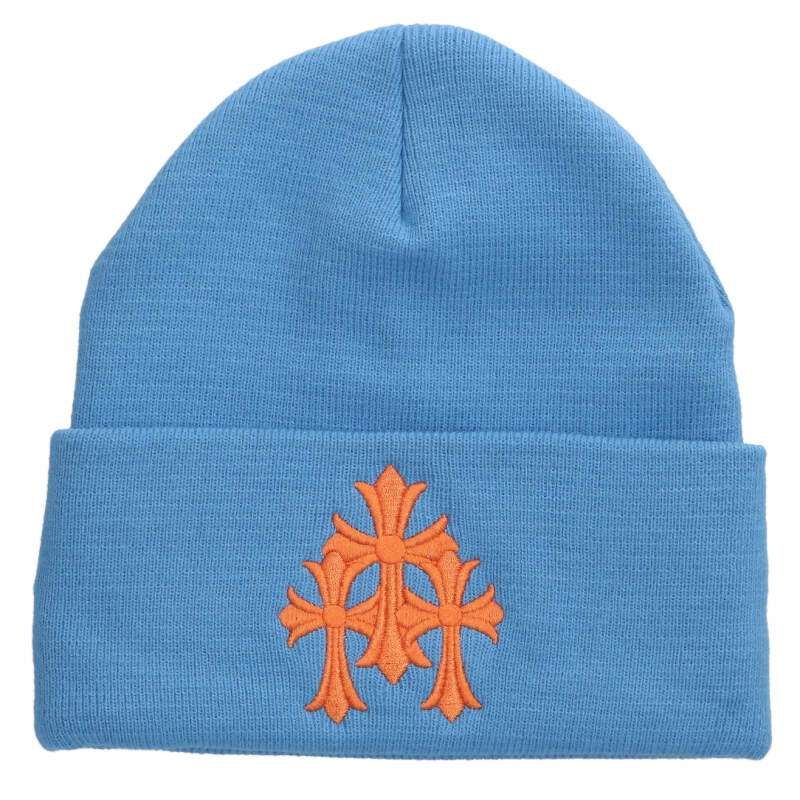 クロムハーツ WOOL WATCH CAP ウールワッチキャップ ロゴ刺繍ビーニー