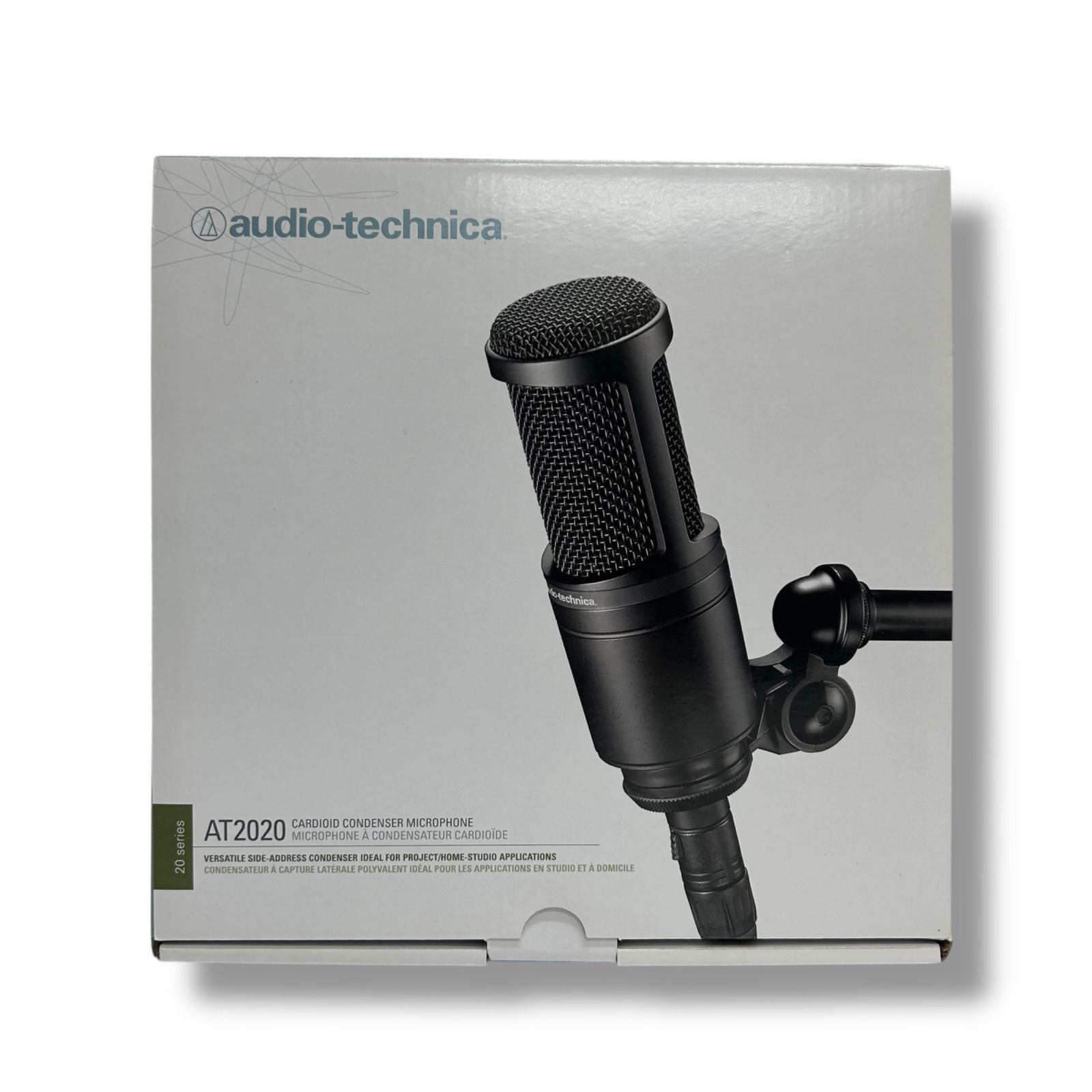 audio-technica AT2020 コンデンサーマイク オーディオテクニカ - メルカリ