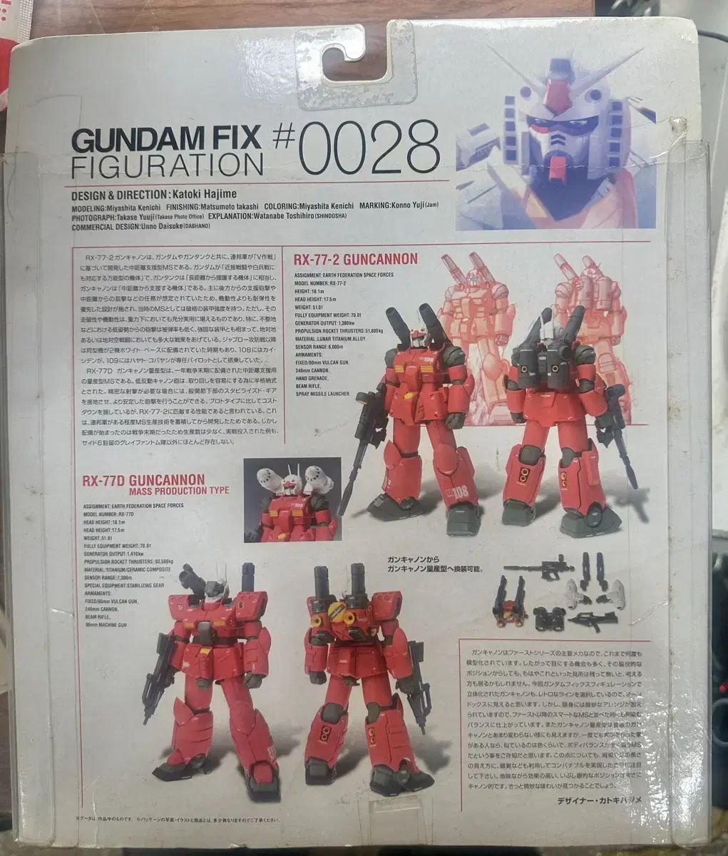 BANDAI バンダイ フィギュア フィックス 0028 ガンキャノン