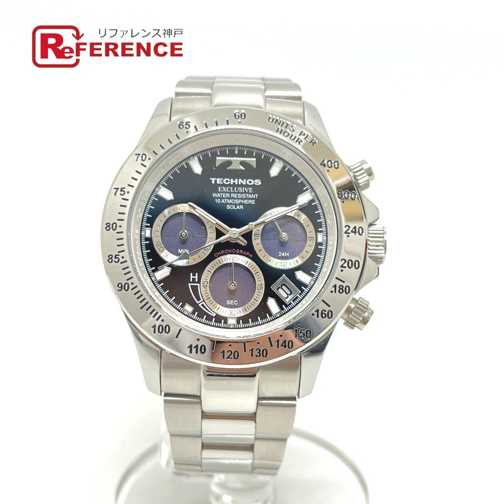 TECHNOS テクノス 腕時計 T 9349 TB SS シルバー