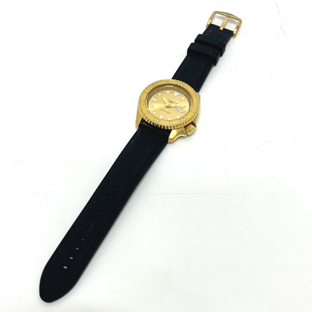  SEIKO セイコー 腕時計 5スポーツ メカニカル 4 R 36 08 E 0 SS ゴールド 腕時計(アナログ) 時計