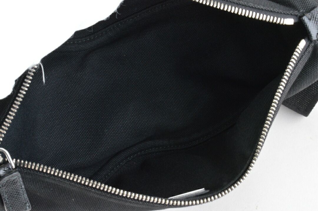 プラダ PRADA クラッチバッグ キャンバス 2NE053 010 F0002 ブラック