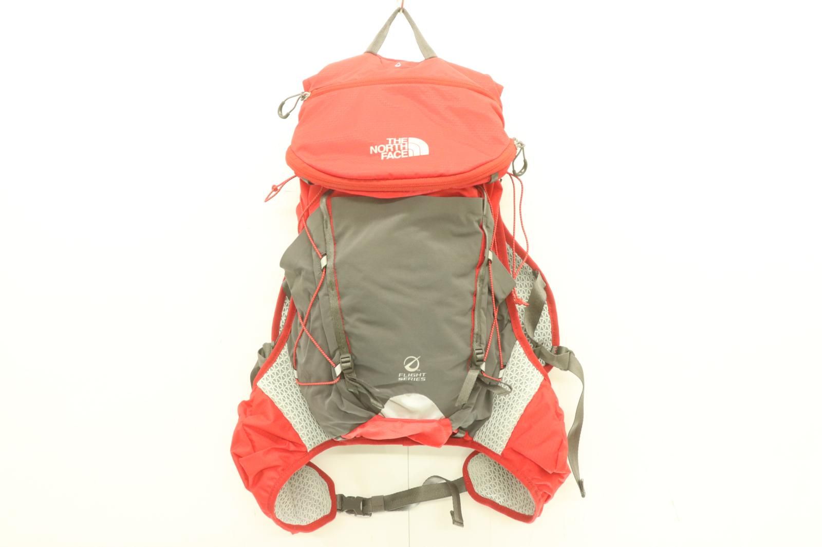 THE NORTH FACE メンズリュック バックパック -- FP 18 グレー 灰 赤 レッド