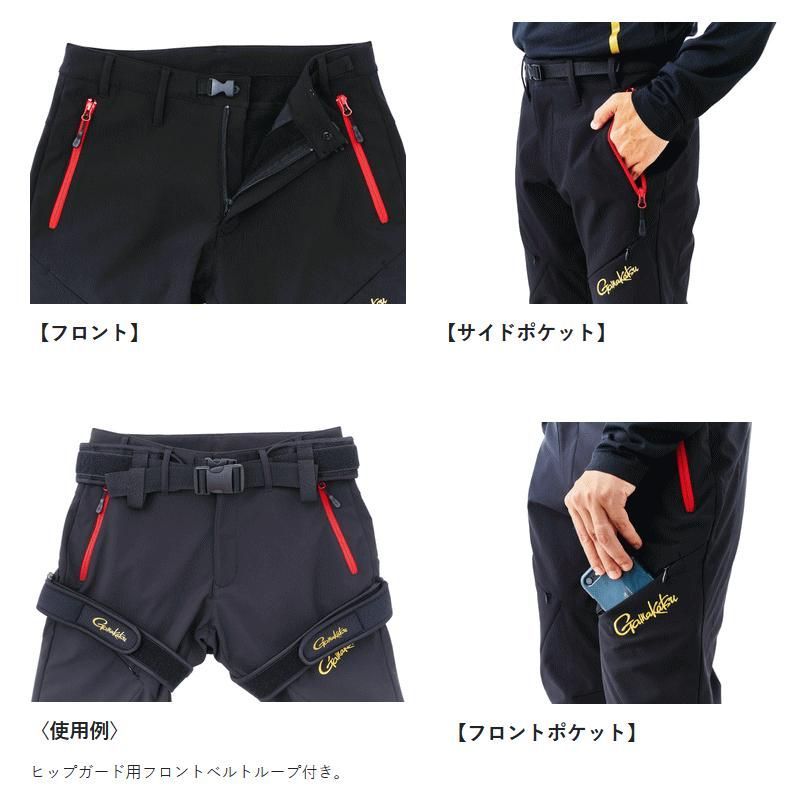 がまかつ ストレッチボンディングフィッシングパンツ GM-3684 ブラック