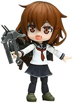 【中古】「非常に良い」コトブキヤ キューポッシュ 艦隊これくしょん -艦これ- 雷 ノンスケール PVC製 塗装済み可動フィギュア