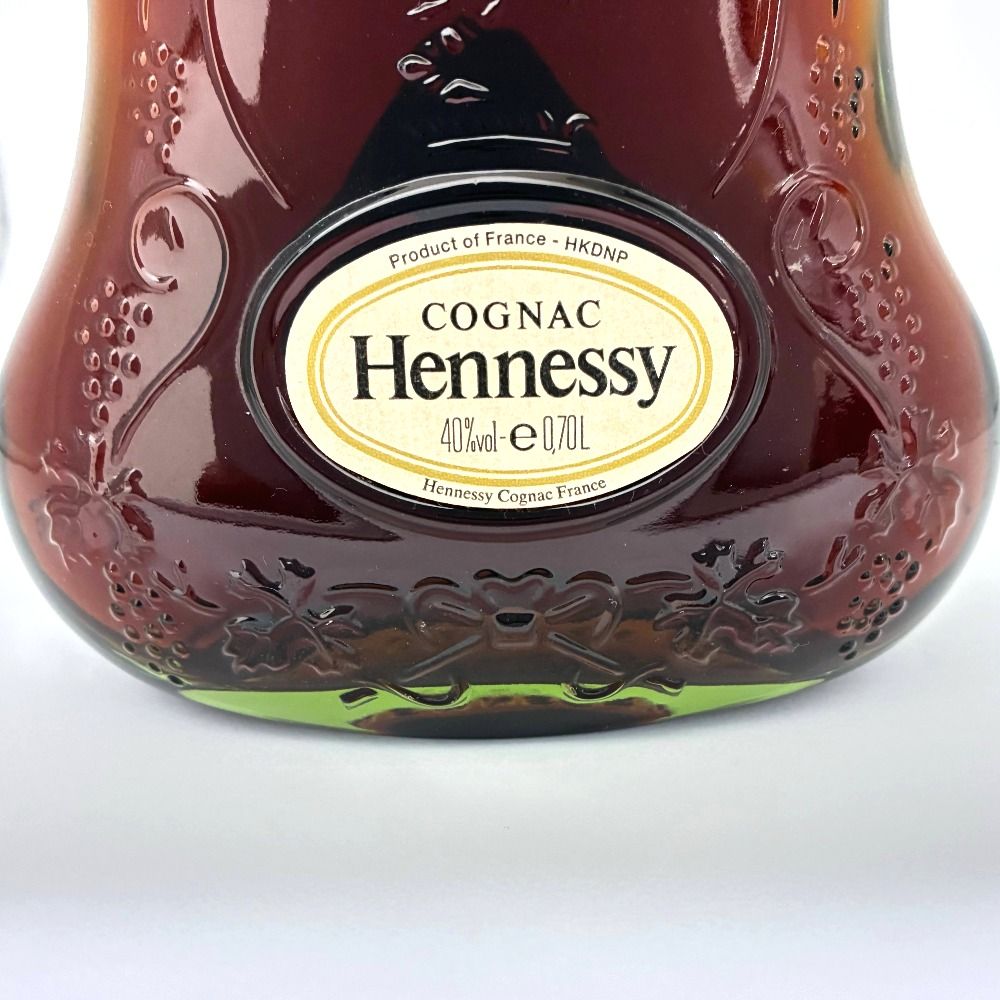 ヘネシー XO グリーンボトル 輸入ラベル 金キャップ コニャック