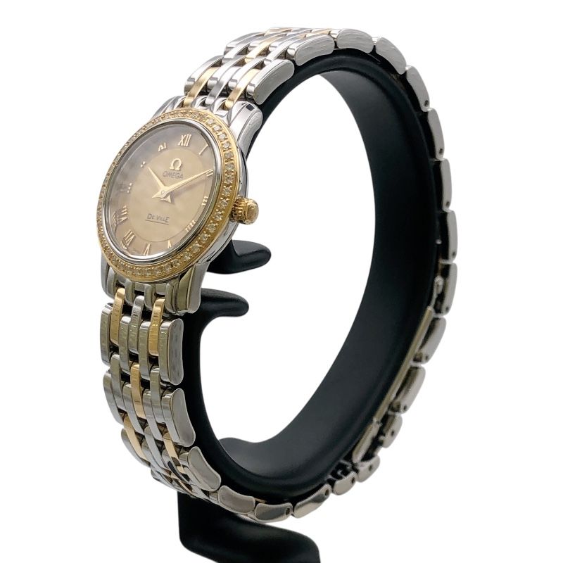 オメガ OMEGA デビルプレステージ 413.25.22.60.08.001 ゴールド イエローゴールド ステンレススチール レディース 腕時計