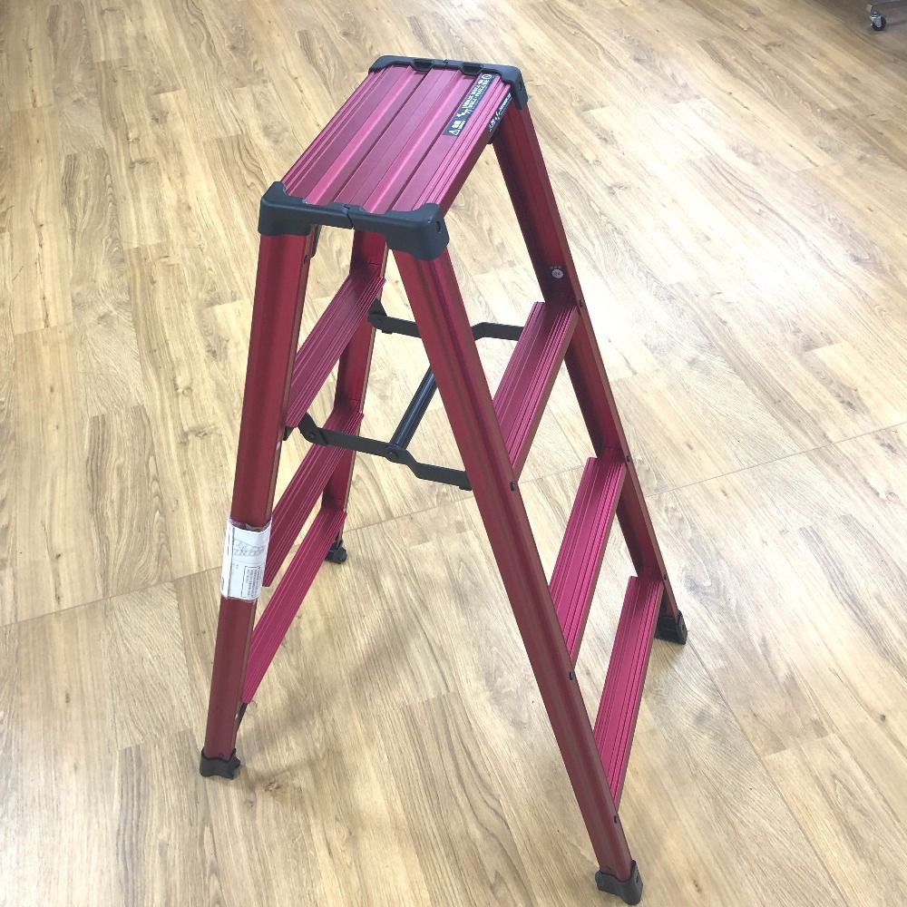 hasegawa 脚立 脚軽 特別 クロムレッド 天板高さ1.09 m RZ-12 c RD