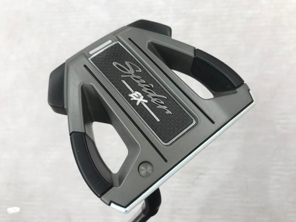 テーラーメイド Spider EX PLATINUM WHITE SINGLE BEND パター 最短