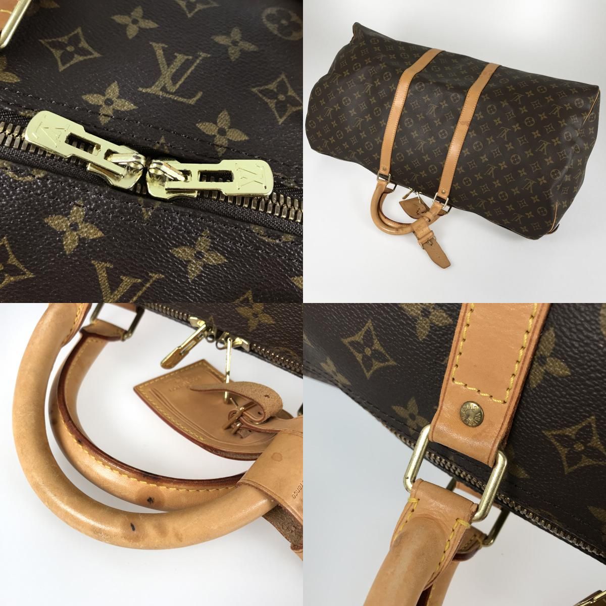 ルイ・ヴィトン LOUIS VUITTON モノグラム キーポル 60 M41422 PVC