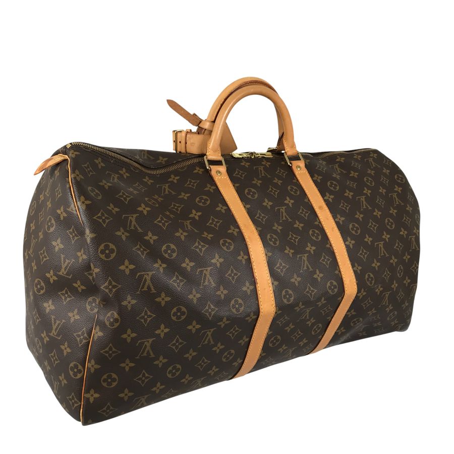 ルイ ヴィトン LOUIS VUITTON モノグラム キーポル 60 M 41422 PVC ボストンバッグ sh