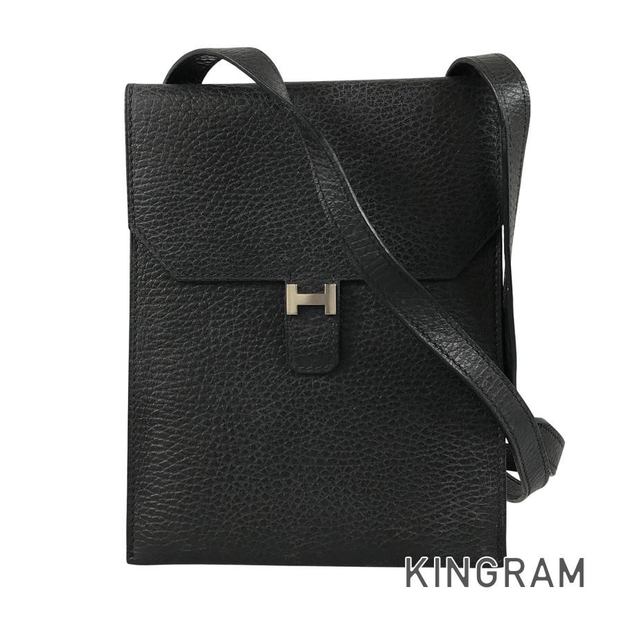 エルメス HERMES アメリ レザー ショルダーバッグ fto