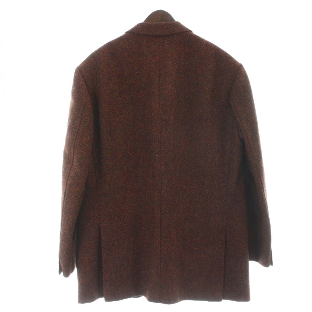 アルニス ARNYS ヴィンテージ ヘリンボーン テーラードジャケット シングル 総裏地 センターベンツ 本切羽 ボルドー KW GY 62