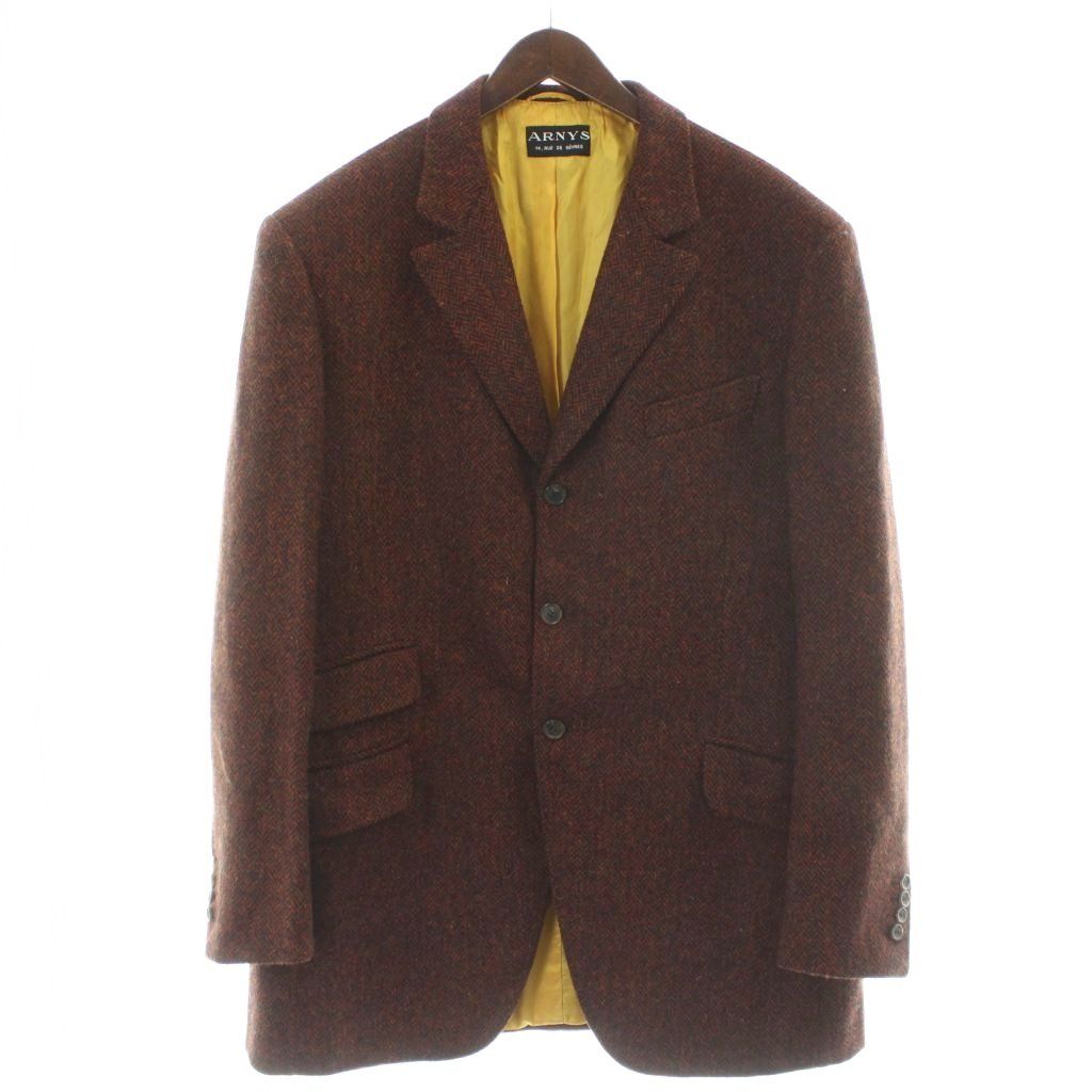 アルニス ARNYS ヴィンテージ ヘリンボーン テーラードジャケット