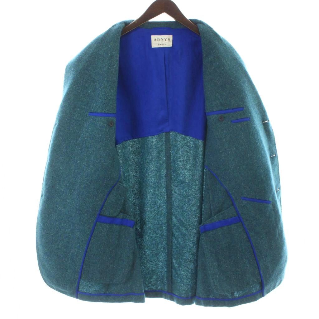 アルニス ARNYS ヴィンテージ テーラードジャケット シングル 混紡 多