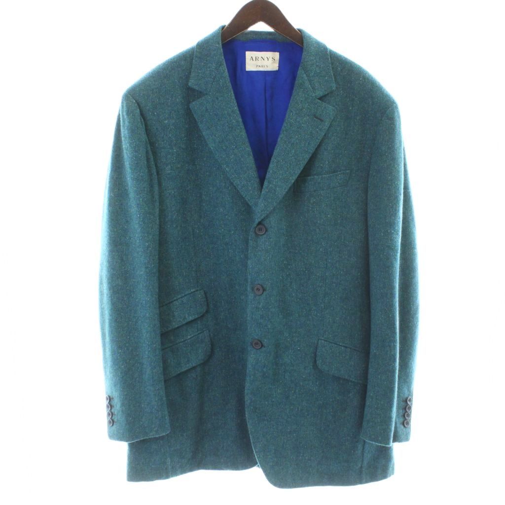 【希少】Arnysテーラードジャケット アルニス ARNYS ヴィンテージ テーラードジャケット シングル 混紡 多