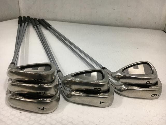 ゴルフクラブ 7本セット ダイワ グローブライド ONOFF 赤アイアン 2010 NSプロ 850 GH 4～9 P