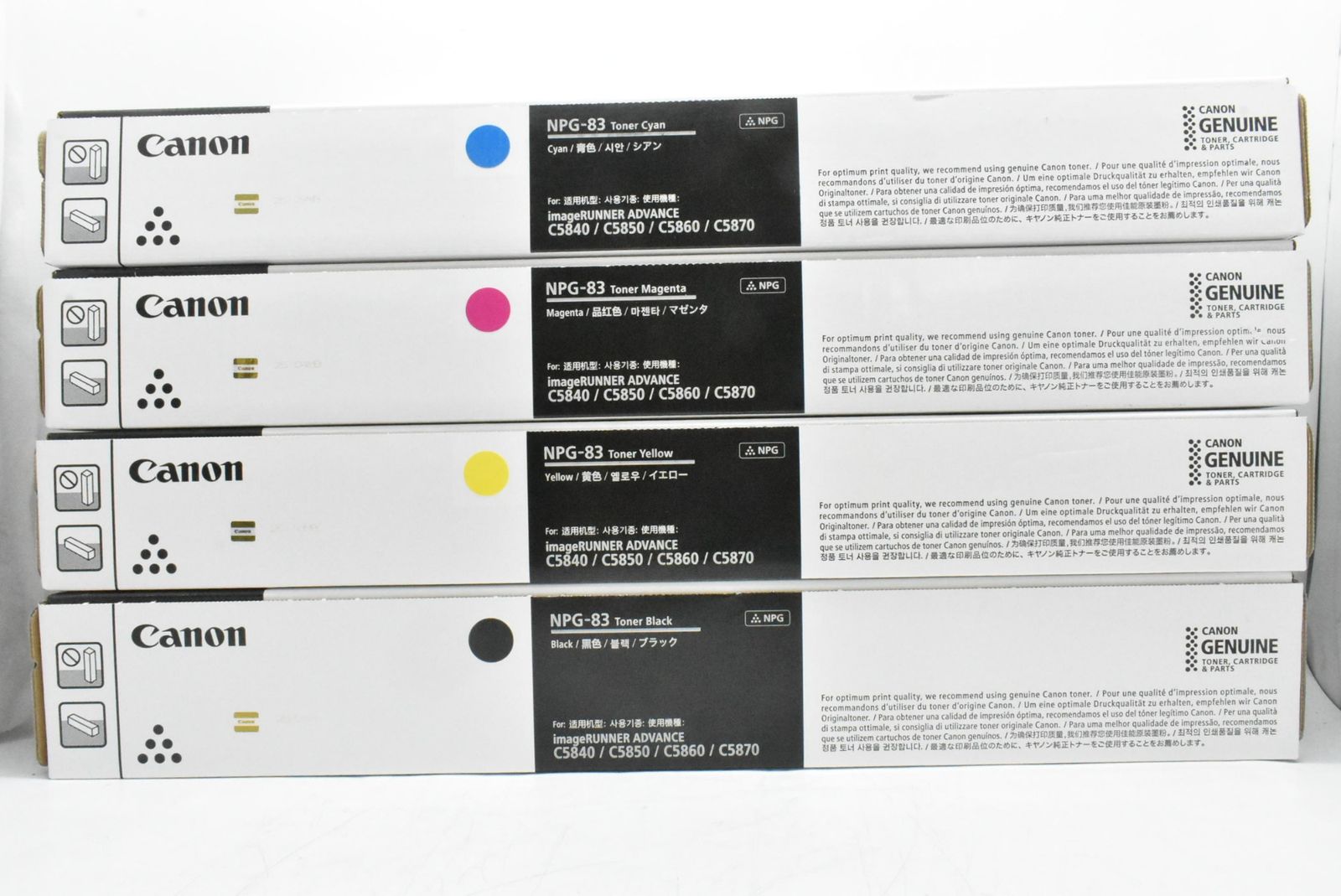 CANON トナー NPG-83 シアン マゼンタ イエロー ブラック キャノン -D-N 46-byebye