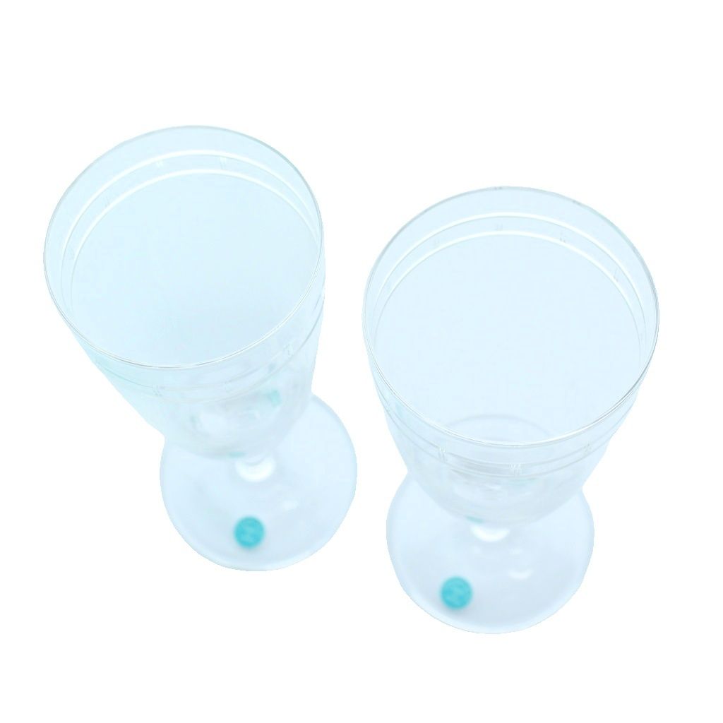 ティファニー TIFFANY CO アトラス ピルスナーグラス ビールグラス ペアセット クリスタルガラス クリア KW GY 18