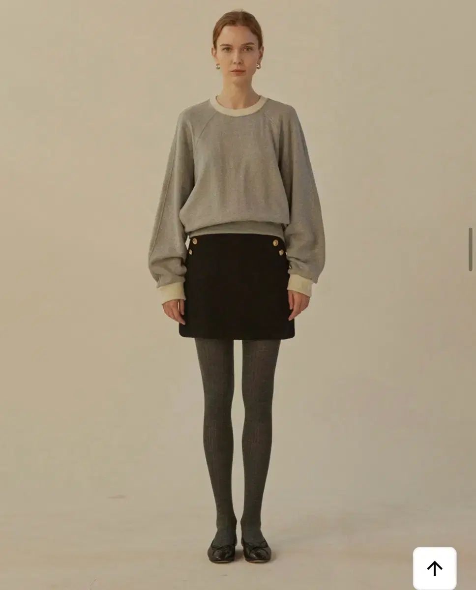 マンゴマンニプリーズ ツイードスカート