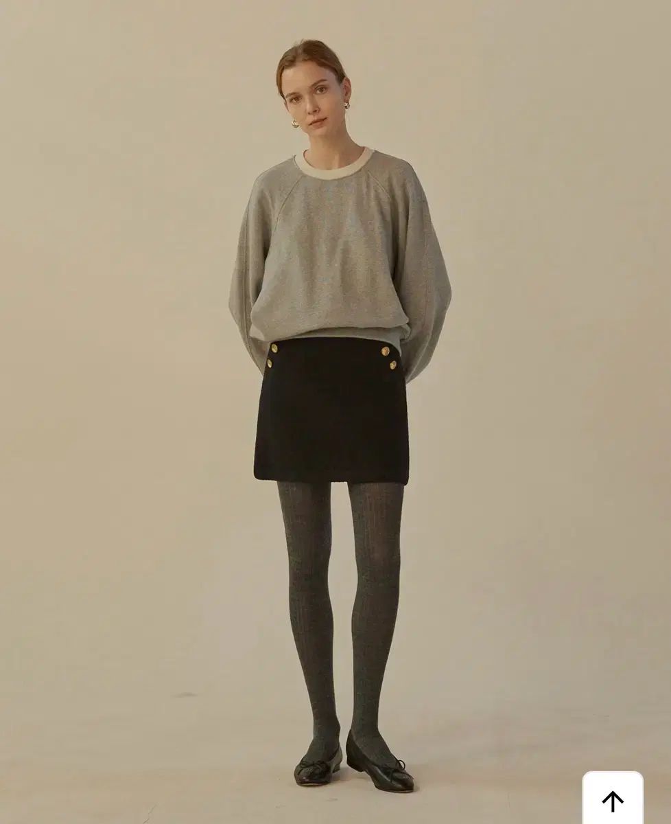 マンゴマンニプリーズ ツイードスカート