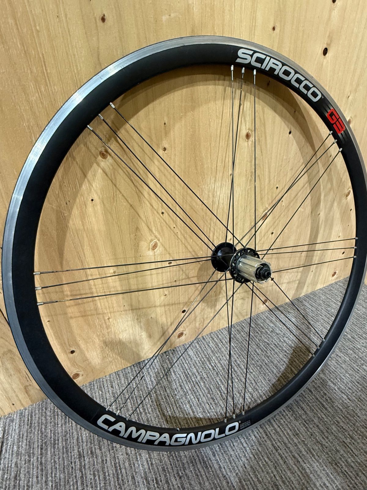 SGM】CAMPAGNOLO 「カンパニョーロ」 SCIROCCO G3 ホイール 622×15c