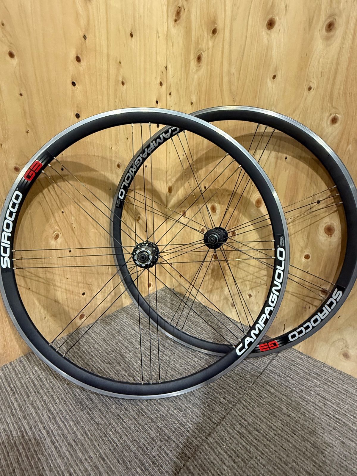 SGM】CAMPAGNOLO 「カンパニョーロ」 SCIROCCO G3 ホイール 622×15c