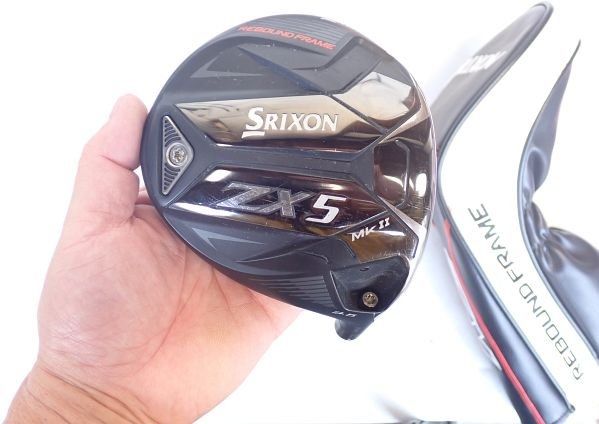 ヘッドのみ ダンロップ スリクソン SRIXON ZX 5 Mk II ドライバー 9 5度 レンチ付 カバー付