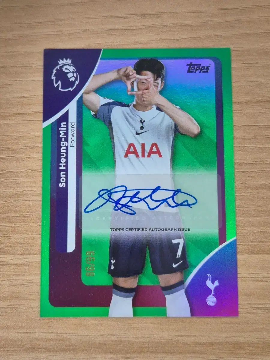 TOPPS 99 ソン フンミン SON HEUNGMIN オート